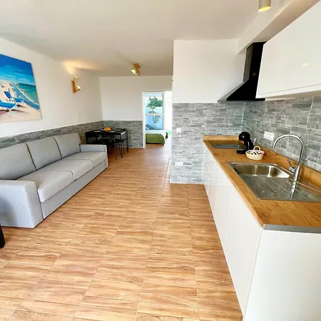 Mit Meerblick Und Gemeinschaftspool Lägenhet Caleta De Fuste