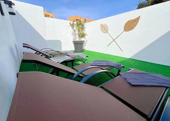 Mit Meerblick Und Gemeinschaftspool カレタ・デ・フステ