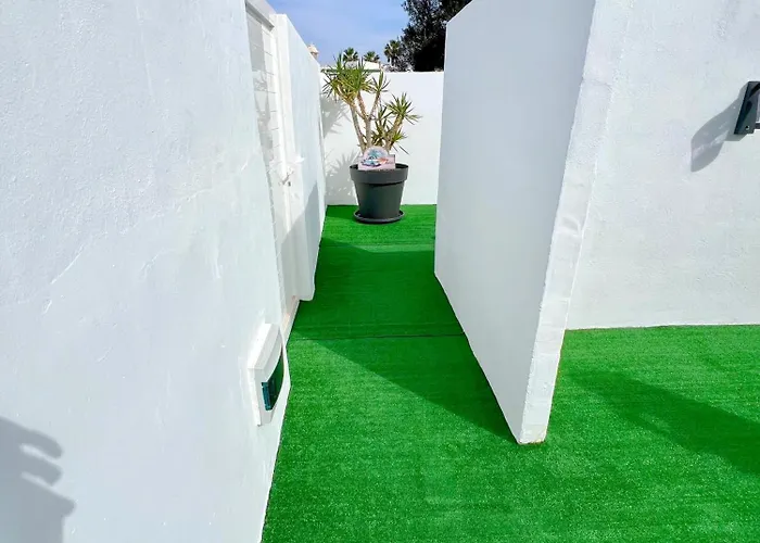 Mit Meerblick Und Gemeinschaftspool アパート カレタ・デ・フステ