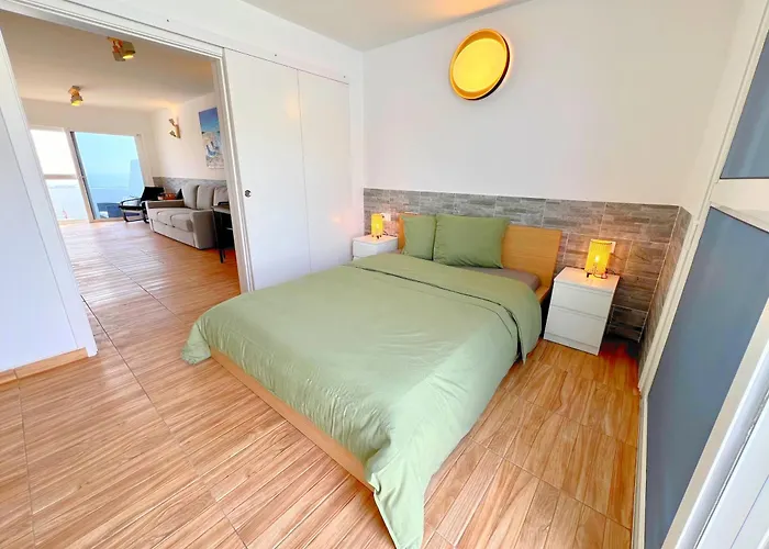 Mit Meerblick Und Gemeinschaftspool アパート カレタ・デ・フステ