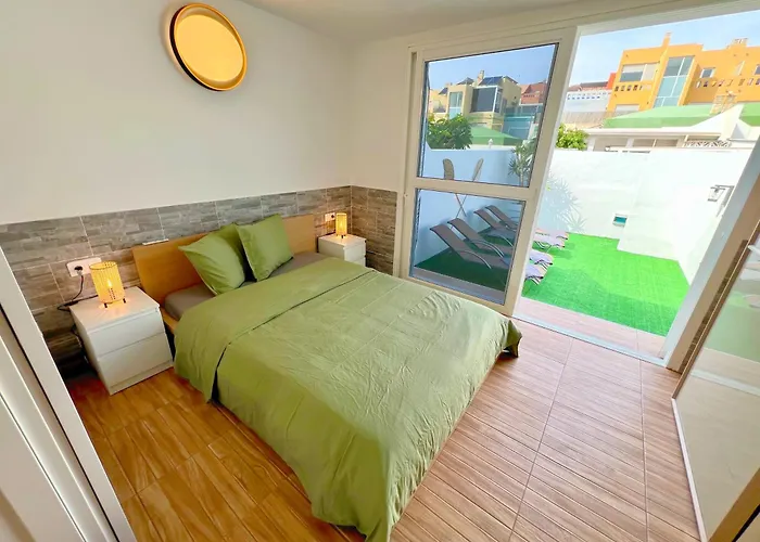 Mit Meerblick Und Gemeinschaftspool Lägenhet Caleta De Fuste